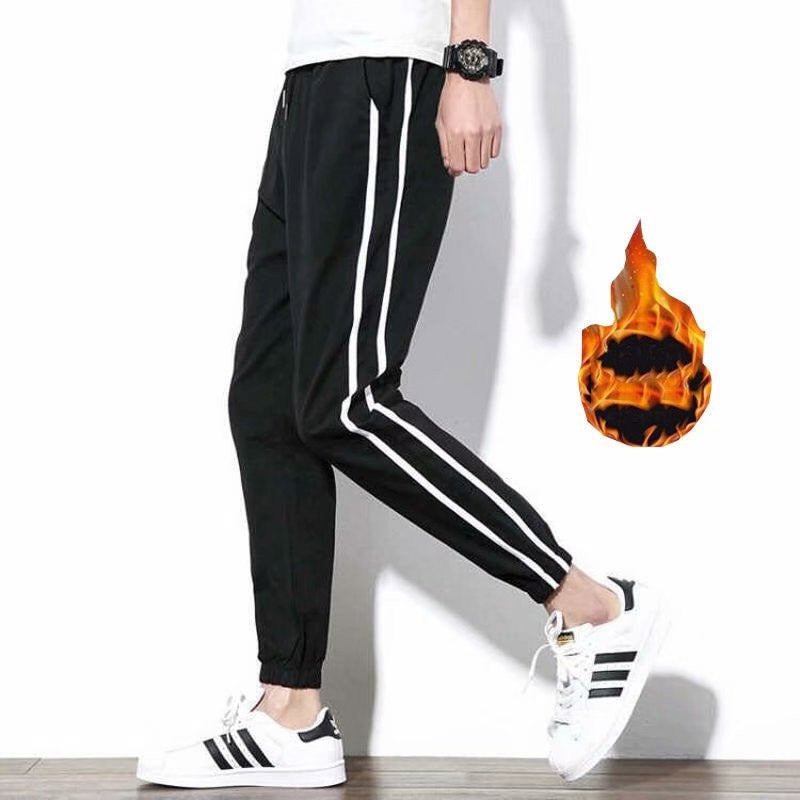 Men Pants Autumn Leisure Boys Loose Autumn and Winter Track Pants