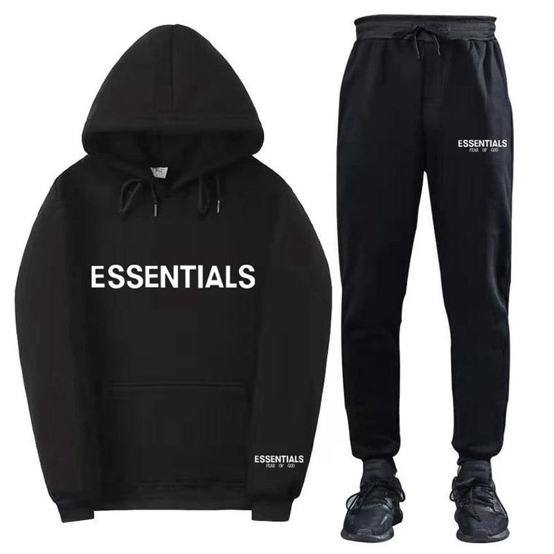 Fear of God Fog Essentials Set Sweater Men and Women Double Line High Street Fashion Brand Fall Winter Coat