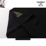 Boylondon T Shirt Plus Size Sports Retro Slim Casual Fashionable