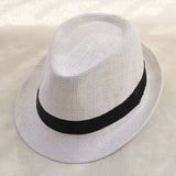 Mens Kentucky Derby Hats Fedora Hat Straw Hat Men's Top Hat Sun Hat