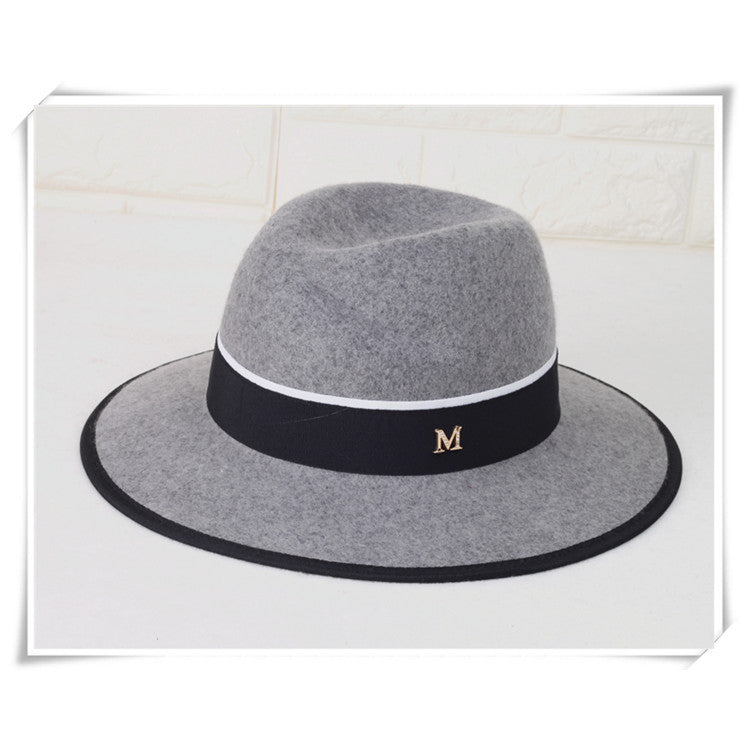 Fedora Golf Hats Autumn and Winter Top Hat Fashion Fedora Hat