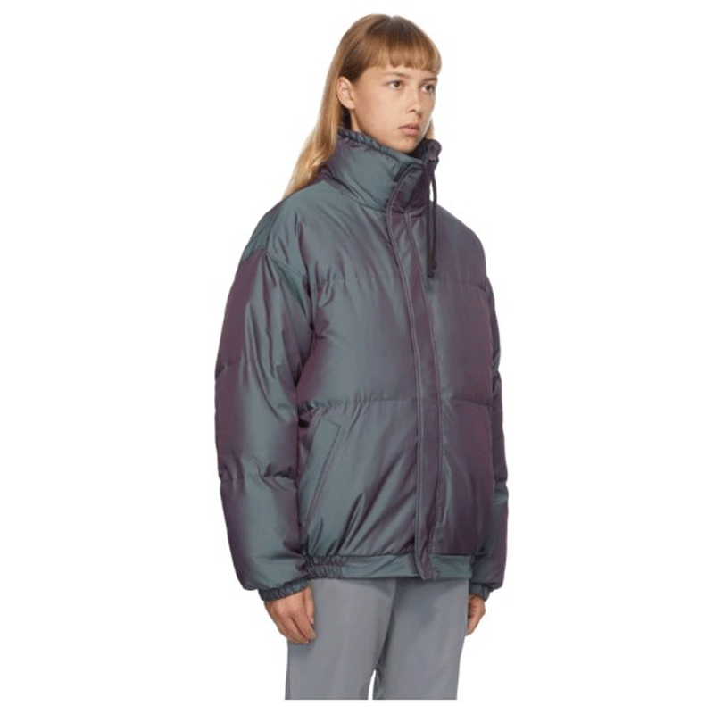Fog Fear of God Essentials Coat Double-Line Cotton-Padded Jacket Reflective Colorful down Jacket Men's Warm Jacket