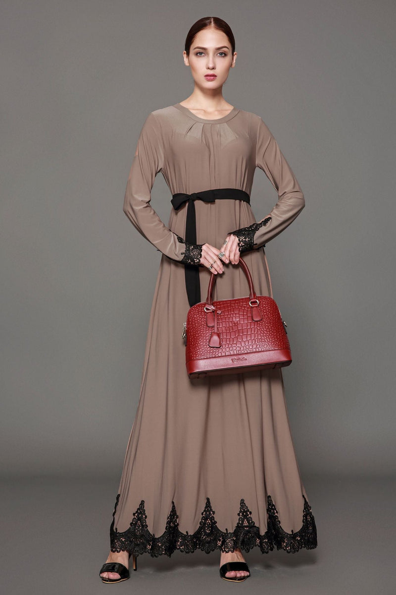 Muslim Women Stylish Kashibo Abaya Muslim Ladies Long Gown Islamic Clothing Jilbab Jalabiya Long Sleeve Embroidered Fashion Dress