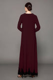 Muslim Women Stylish Kashibo Abaya Muslim Ladies Long Gown Islamic Clothing Jilbab Jalabiya Long Sleeve Embroidered Fashion Dress
