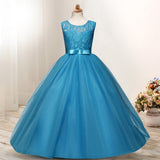 First Communion Dress Vestidos De Primera Comunion Lace Ball Gown Girl Party Princess Pageant Gown Performance Wear