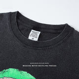 Preppy Aesthetic T Shirt Men's Summer Printed Short Sleeve Retro