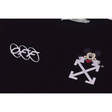 Cartoon Arrow Short Sleeve Summer Men and Women Couple Loose Casual Half Sleeves Tshirt Owt t shirt