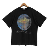 Rhude T Shirt Personalized and Abstracted Printed Loose-Fitting Casual T-shirt