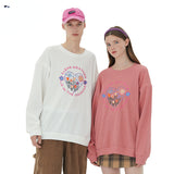 Preppy Aesthetic Sweatshirt Loose Men's and Women's Long Sleeves Sweatshirt Pullover