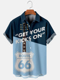 Men Beach T Shirts Men's Fashion Fashion Short Sleeve Shirt
