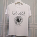 T Shirt Balmain Women's Balmain Short Sleeve Cotton Letters Loose Pullover T-shirt