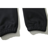 Kanye West Sunday Service Pant Fog Flocking Pants Drawstring Fleece Ankle-Tied