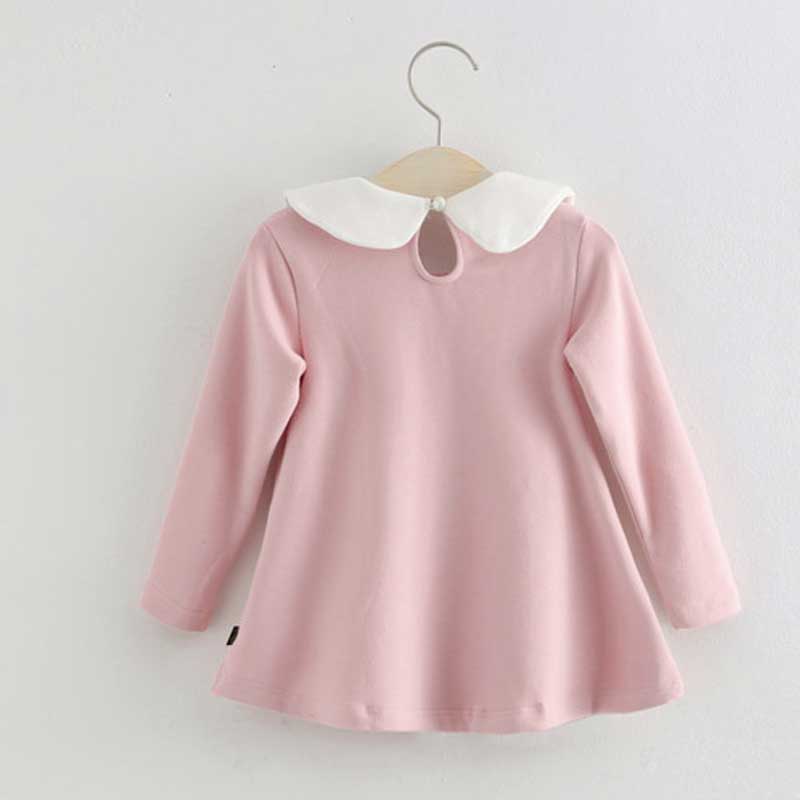 Girl Dress Big Ears Rabbit Embroidered Children's Beauty Dress