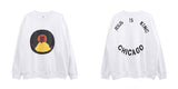 Jesus Is King T Shirt Casual Loose round Neck Sweatshirt