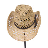 Cowgirl Hats Bohemian Hollow Western Cowboy Hat Women's Summer Hat