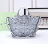 Off White Bag Casual Outdoor Convenient Tote Bag