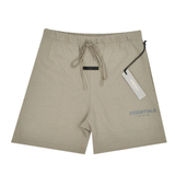 Fog Fear Of God Essentials Shorts Multiline Reflective Letter Shorts Drawstring Fleece-Lined Track Pants