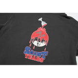 Saint Michael Hoodie Holy Grail Printed Distressed Hooded Sweater Casual Loose