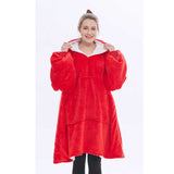 Hoodies Blankets Lambswool Double-Layer Large Size Home Casual Wear Lazy