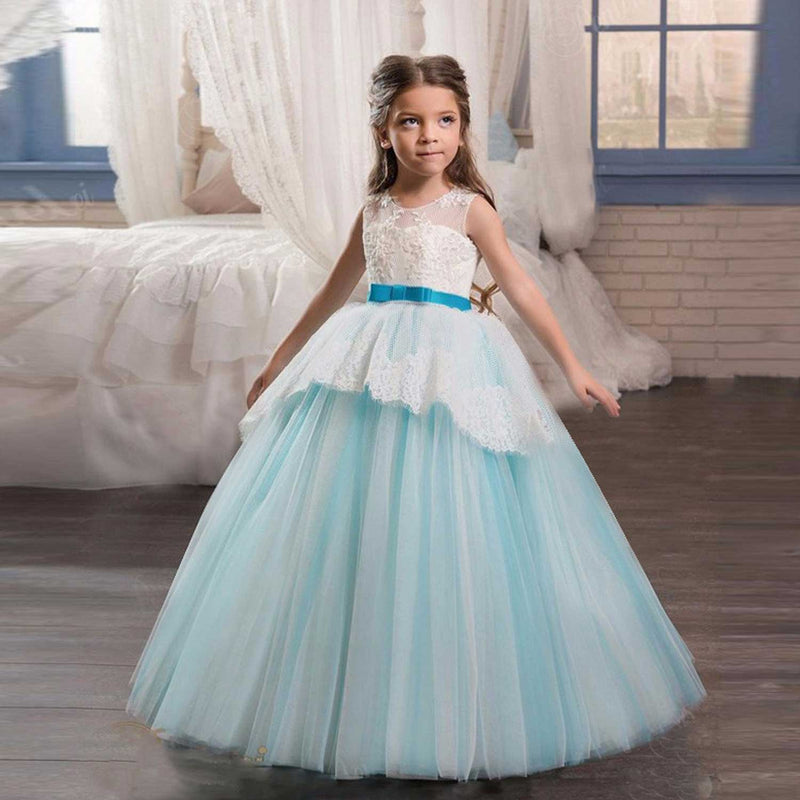 First Communion Dress Vestidos De Primera Comunion Lace Ball Gown Lace Wedding Dress