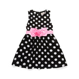 Girl Dress Summer Sleeveless Polka Dot Girls' Dress