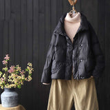 Women Winter Coats Puffer Jacket Down Coat Down Jacket Lapel White Duck Down Warm Lightweight Down Jacket Down Jacket
