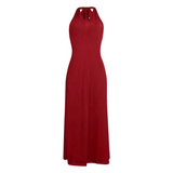 Nina Parker plus Size Dresses Sexy Backless Lace up Dress