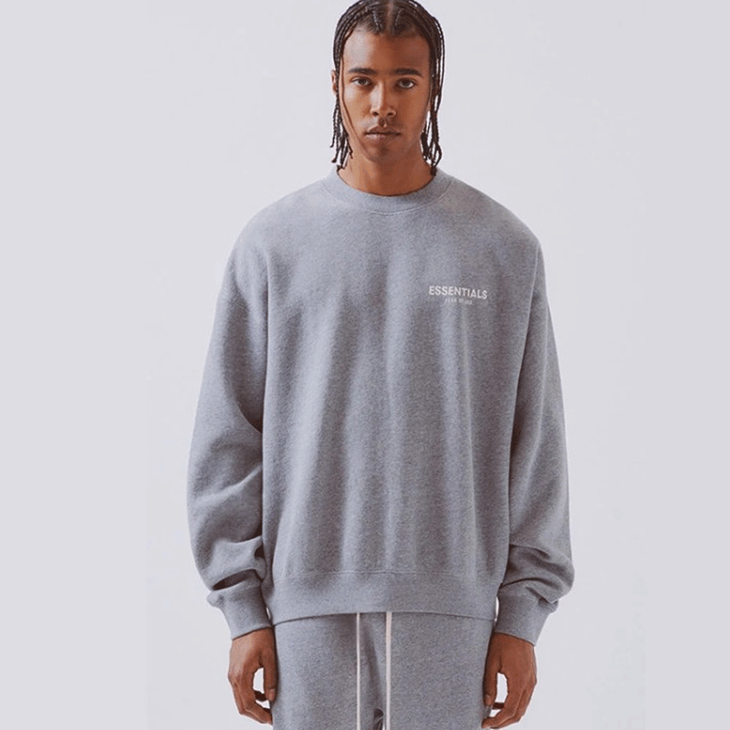 Fog Fear of God Essentials Sweatshirt Double-Line Pullover