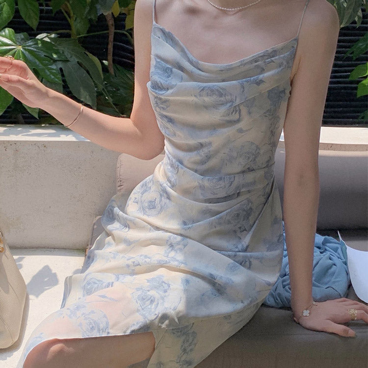 Satin Dress Women's Summer