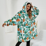 Hoodies Blankets Thickened Pullover Sweater Lazy Blanket Home Wear