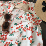 Marilyn Monroe Dress Summer Floral Women's Clothing Skirt Short Sleeve Dress