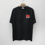 Rhude T Shirt Limited Rhude Casual Hip Hop Summer Loose round Neck