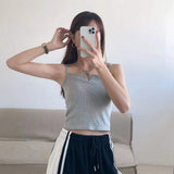 Maddy Euphoria Outfits V-neck Underwear Outer Vest for Women