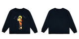 Jesus Is King T Shirt Casual Loose round Neck Sweatshirt