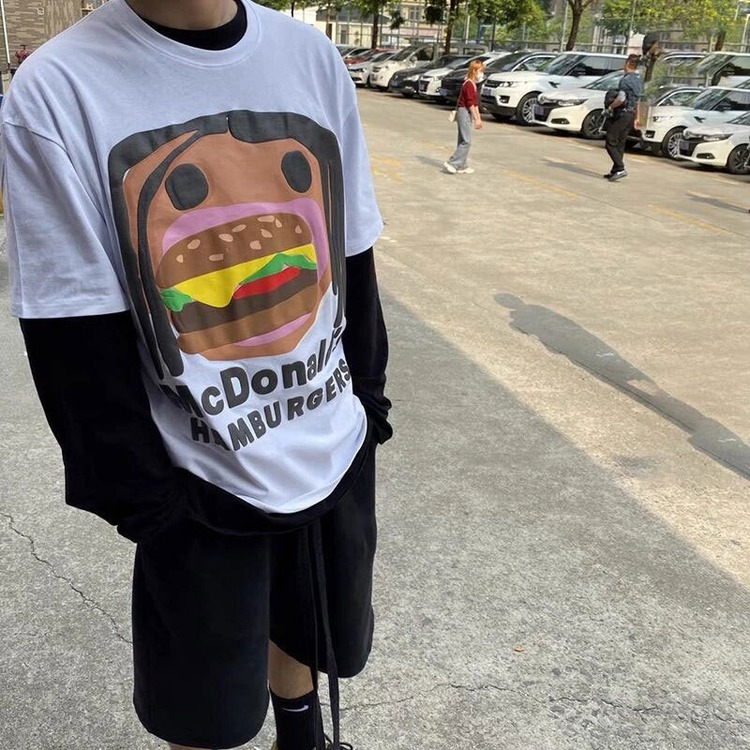 Cactus Jack McDonalds Shirt Cpfm Travis Scott Short Sleeve T-shirt