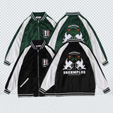 Vintage Letterman Jacket Vintage Baseball Uniform Vintage Angel Embroidered Pilot Jacket Men 'S Jacket