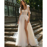 Bridesmaid Dress Fall Women's Clothing Sexy Slit Shiny Long Dress Wedding Dress