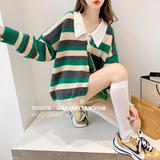 Preppy Aesthetic Sweater Autumn Women Loose Sweater Women