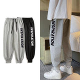 Men Pants Men Spring and Autumn Pure Cotton Loose Track Pants Men