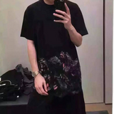 GVC T Shirt Baboon Pattern Cotton Short Sleeve Loose Men