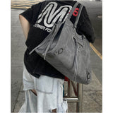 Saint Michael T Shirt Vintage Distressed Loose-Fitting Casual T-shirt