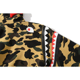 Shark Print Hoodie Spring And Autumn Youth Comfortable Fashion Shark Head Print Camouflage