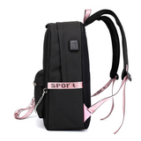 Stranger Things Backpack Backpack USB Charging Backpack Schoolbags for Boys and Girls