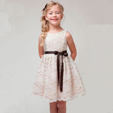 Girl Dress Summer Lace Sleeveless Dress