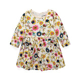 Girl Dress Long Sleeve Floral Dress