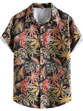 Men Hawaii Shirts Casual Shirt Men