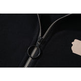 Autumn and Winter Cardigan Zipper Printing Coat Men and Women Owt hoodie