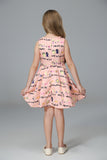 Girl Dress Spring/Summer Wide Hem Printed Princess Dress