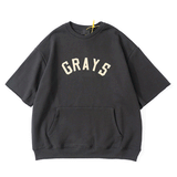 Fog Fear of God Essentials Sweatshirt Grays Letter 7-Point Sleeve Couple Hip Hop Baseball Hoodie Men