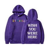 Travis Scott Astroworld Hoodie & Pant 2 Piece Set Hoodies Sweatshirt Men's Women's Pullover